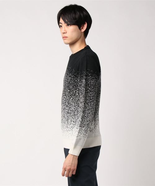 NARACAMICIE（ナラカミーチェ）の「プルオーバーニット（ニット/セーター・メンズ・ブラック・SMALL/MEDIUM）」の6枚目の写真