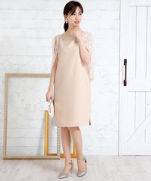 Doula Doula（ドゥーラドゥーラ）の「レースワンピースドレス（ドレス・レディース・ブラック/グレー/ベージュ/ネイビー・M/L）」の12枚目の写真