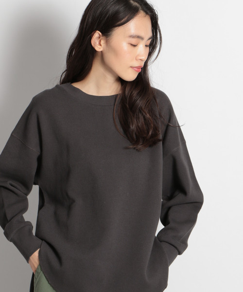 tシャツ ゆるシルエットバックヘンリーカットプルオーバー レディース 楽天市場】バックヘンリー カットソーの通販
