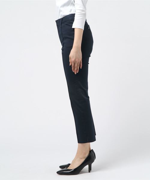 Petit Honfleur（プチオンフルール）の「◇カタログ掲載◇ピンタックパンツ（その他パンツ・レディース・ネイビー/グリーン/アイボリー・70/67/64/61）」の4枚目の写真