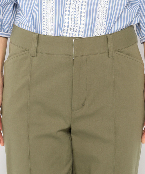 Petit Honfleur（プチオンフルール）の「◇カタログ掲載◇ピンタックパンツ（その他パンツ・レディース・ネイビー/グリーン/アイボリー・70/67/64/61）」の7枚目の写真