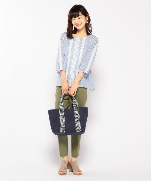 Petit Honfleur（プチオンフルール）の「◇カタログ掲載◇ピンタックパンツ（その他パンツ・レディース・ネイビー/グリーン/アイボリー・70/67/64/61）」の18枚目の写真