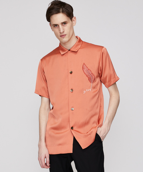 FIT MIHARAYASUHIRO(フィットミハラヤスヒロ)の「【FIT】EMBROIDERED SHIRT(シャツ/ブラウス・メンズ・ホワイト/ピンク/グリーン・46/44)」の7枚目の写真