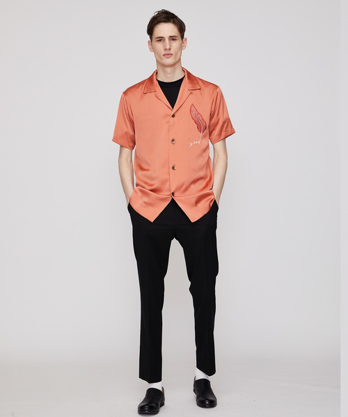 FIT MIHARAYASUHIRO(フィットミハラヤスヒロ)の「【FIT】EMBROIDERED SHIRT(シャツ/ブラウス・メンズ・ホワイト/ピンク/グリーン・46/44)」の5枚目の写真