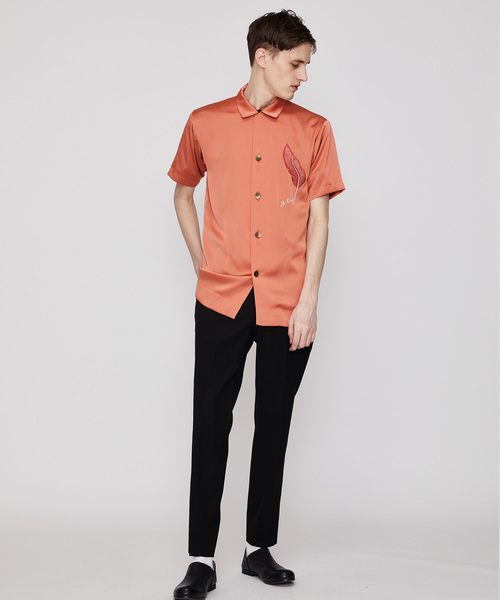 FIT MIHARAYASUHIRO(フィットミハラヤスヒロ)の「【FIT】EMBROIDERED SHIRT(シャツ/ブラウス・メンズ・ホワイト/ピンク/グリーン・46/44)」の4枚目の写真