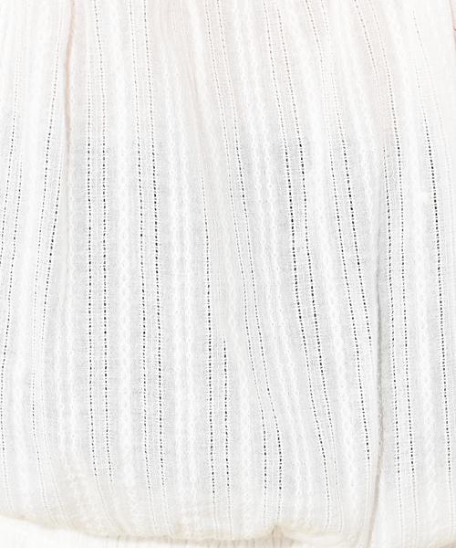 natural couture（ナチュラルクチュール）の「ドットドビーボリューム袖ブラウス（シャツ/ブラウス・レディース・ベージュ/オフホワイト/ミント/ピンクベージュ・FREE）」の7枚目の写真