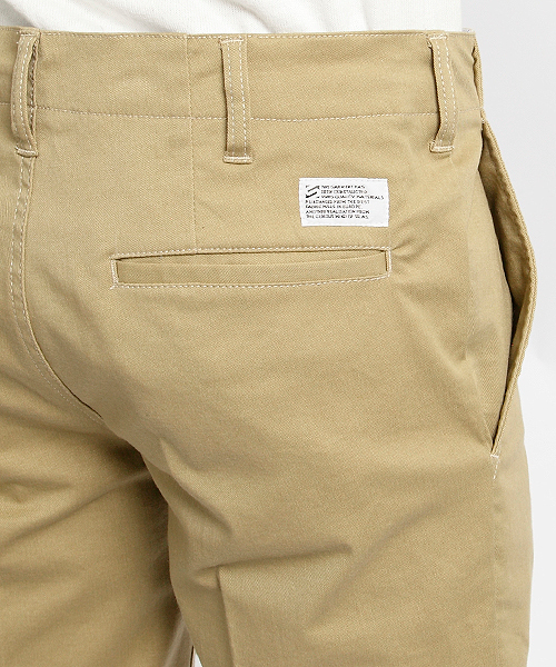 SILAS（サイラス）の「TWILL TROUSERS（チノパンツ・メンズ・ベージュ/ブルー・30inch/32inch/34inch）」の6枚目の写真