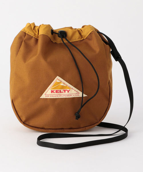 KELTY（ケルティ）の「【KELTY/ケルティ】キンチャク・ショルダーバッグM #2592275（ショルダーバッグ・レディース・ブラック/ネイビー/オレンジ・FREE）」の3枚目の写真