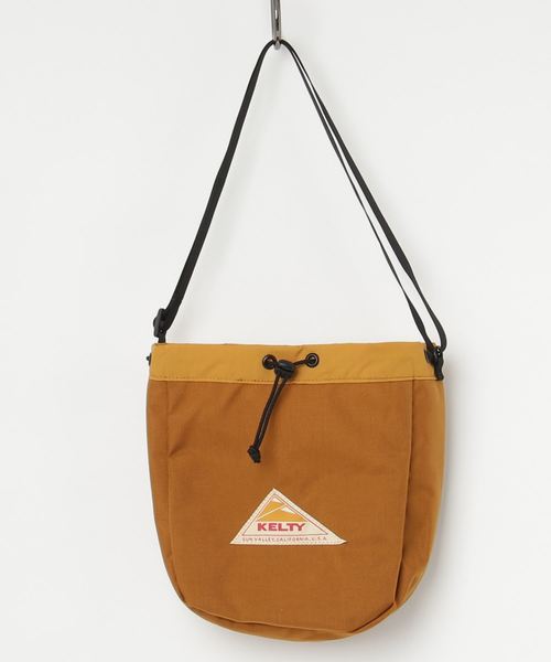 KELTY（ケルティ）の「【KELTY/ケルティ】キンチャク・ショルダーバッグM #2592275（ショルダーバッグ・レディース・ブラック/ネイビー/オレンジ・FREE）」の9枚目の写真