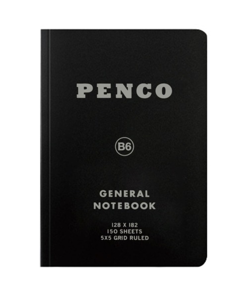 penco ペンコ ソフトPPノート B6 （方眼）（手帳/メモ帳