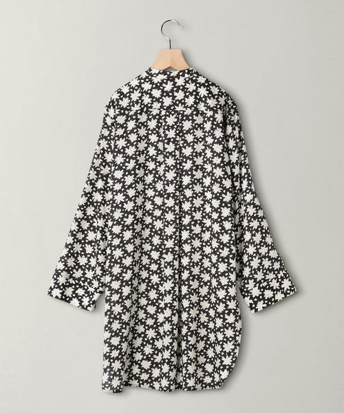 【極美品】UNITED ARROWS リバティ柄バンドカラーブラウス BEAUTY&YOUTH UNITED ARROWS（ビューティーアンドユース