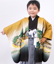 ももKYOETSU] [キョウエツ] 七五三5歳男の子着物セット Amazon | [KYOETSU] [キョウエツ] 七五三 5歳 男の子 着物