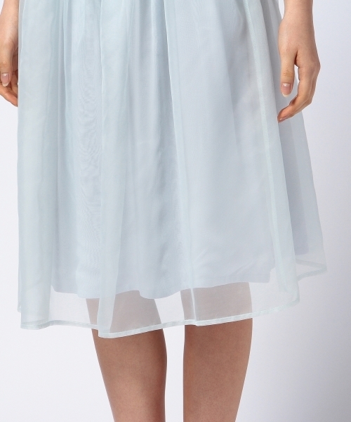 Another Edition(アナザーエディション)の「AE hello LAYER SK ◆(スカート・レディース・オリーブ/ライトブルー・フリー)」の9枚目の写真