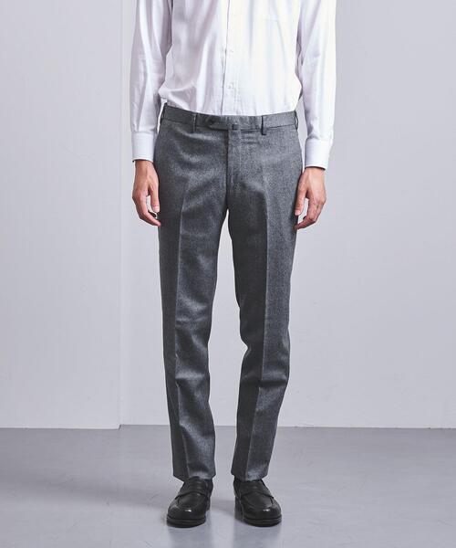 UNITED ARROWS（ユナイテッドアローズ）の「＜UNITED ARROWS＞ ライトサキソニー ノープリーツ テーパード†◆（スラックス・メンズ・ネイビー/ブラック/グレー・46/52/42/44/50/48/54）」の18枚目の写真