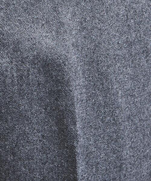 UNITED ARROWS（ユナイテッドアローズ）の「＜UNITED ARROWS＞ ライトサキソニー ノープリーツ テーパード†◆（スラックス・メンズ・ネイビー/ブラック/グレー・46/52/42/44/50/48/54）」の8枚目の写真