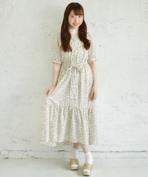 PairPair | 花柄ティアードワンピース(ワンピース)