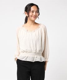 flower | ニュアンスドットブラウス(シャツ/ブラウス)