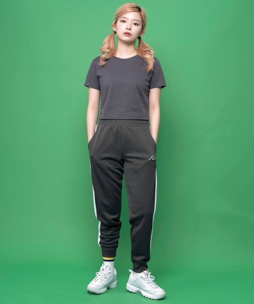 FILA(フィラ)の「FILA フィラ 筆記体 ブランド ロゴ ライン ジョガーパンツ トラックパンツ スウェットパンツ ジャージパンツ(スウェットパンツ・レディース・ネイビー/杢グレー/ブラック/グレー系その他/ブラック系その他/ブルー系その他/グレー系その他2/ブラック系その他2/ブルー系その他2・M/L/3L/LL)」の20枚目の写真