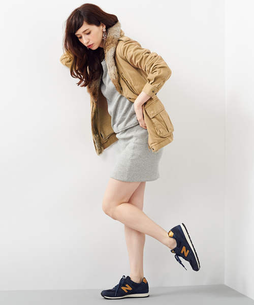 Another Edition（アナザーエディション）の「【展開店舗限定】ae SWL RABBIT CT（ミリタリージャケット・レディース・ベージュ/オリーブ・SMALL/MEDIUM）」の14枚目の写真