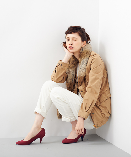 Another Edition（アナザーエディション）の「【展開店舗限定】ae SWL RABBIT CT（ミリタリージャケット・レディース・ベージュ/オリーブ・SMALL/MEDIUM）」の17枚目の写真