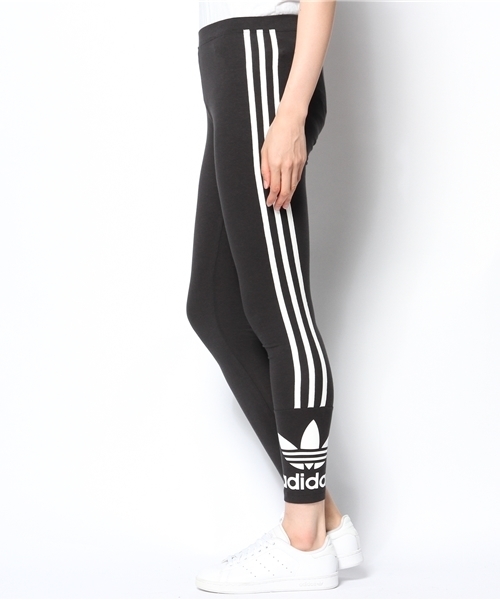 adidas Originals(アディダスオリジナルス)の「アディダス オリジナルス adidas Originals TREF LEGGINGS(レギンス/スパッツ・レディース・ブラック・SMALL/MEDIUM)」の3枚目の写真