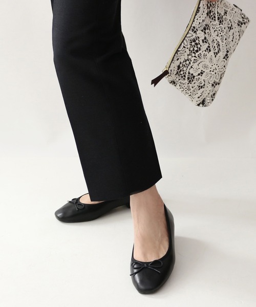 スクエアトゥバレエシューズ（バレエシューズ）｜Fin（フィン