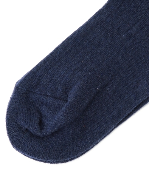 BEAMS BOY(ビームスボーイ)の「BEAMS BOY / ソリッド リブ ハイソックス(ソックス/靴下・レディース・ナチュラル/グレー/ネイビー・ONE SIZE)」の18枚目の写真