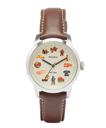 bpr BEAMS | FOSSIL × BEAMS / RETRO DIAL SILVER(アナログ腕時計)