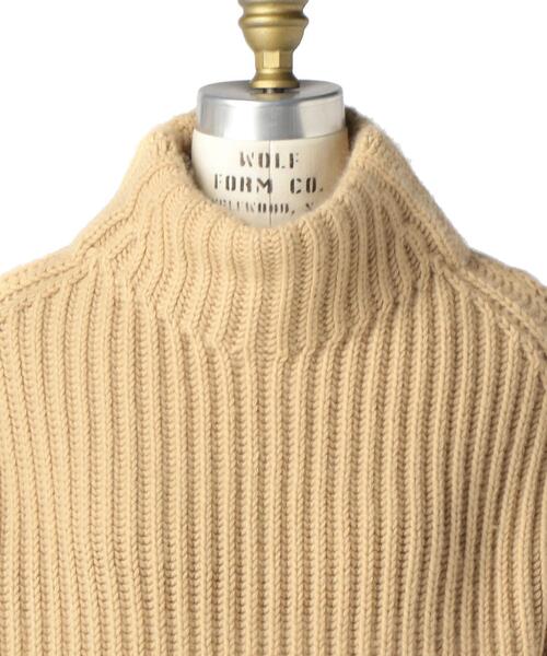 Drawer（ドゥロワー）の「Drawer 3G畦編みボトルネックニット（ニット