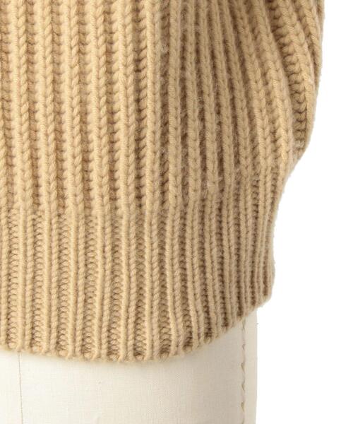 Drawer（ドゥロワー）の「Drawer 3G畦編みボトルネックニット（ニット