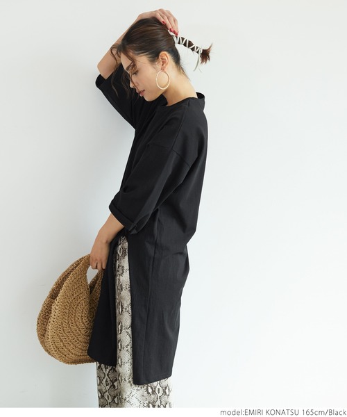 フロントスリットカットワンピース（ワンピース）｜coca（coca