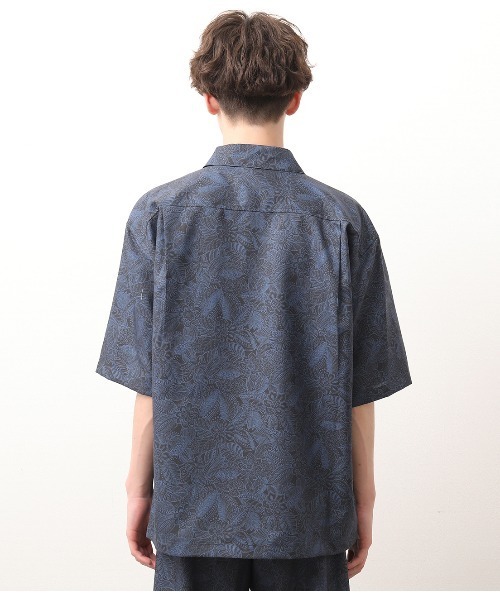 JUNRED(ジュンレッド)の「【セットアップ対応】オリジナルペイズリープリントブルゾン(ブルゾン・メンズ・ブラック/ネイビー・M/L)」の11枚目の写真