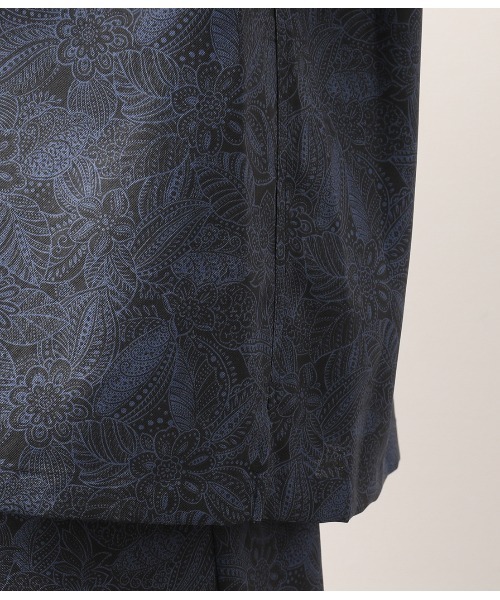 JUNRED(ジュンレッド)の「【セットアップ対応】オリジナルペイズリープリントブルゾン(ブルゾン・メンズ・ブラック/ネイビー・M/L)」の5枚目の写真