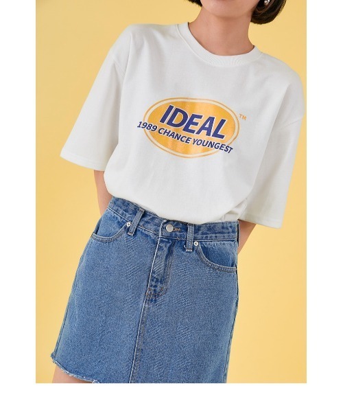 ACOVER(オコボ)の「『ACOVER』CIRCLE IDEAL T-SHIRTS/フロントサークルロゴデザインクルーネック半袖Tシャツ/カットソー(Tシャツ/カットソー・レディース・ホワイト/ブラック/パープル/ブルー・MEDIUM/LARGE)」の7枚目の写真