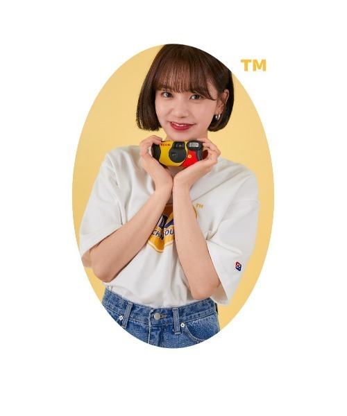 ACOVER(オコボ)の「『ACOVER』CIRCLE IDEAL T-SHIRTS/フロントサークルロゴデザインクルーネック半袖Tシャツ/カットソー(Tシャツ/カットソー・レディース・ホワイト/ブラック/パープル/ブルー・MEDIUM/LARGE)」の8枚目の写真