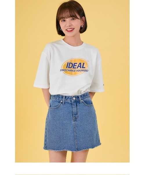 ACOVER(オコボ)の「『ACOVER』CIRCLE IDEAL T-SHIRTS/フロントサークルロゴデザインクルーネック半袖Tシャツ/カットソー(Tシャツ/カットソー・レディース・ホワイト/ブラック/パープル/ブルー・MEDIUM/LARGE)」の10枚目の写真