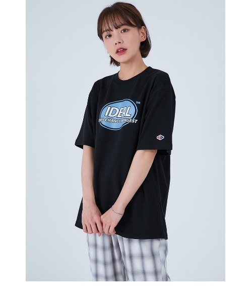 ACOVER(オコボ)の「『ACOVER』CIRCLE IDEAL T-SHIRTS/フロントサークルロゴデザインクルーネック半袖Tシャツ/カットソー(Tシャツ/カットソー・レディース・ホワイト/ブラック/パープル/ブルー・MEDIUM/LARGE)」の13枚目の写真