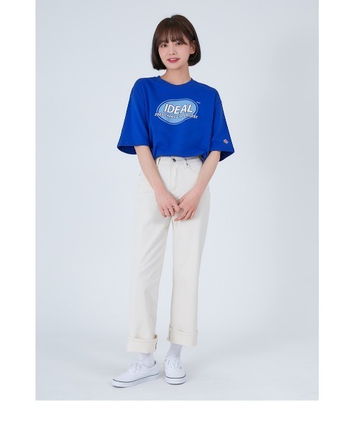 ACOVER(オコボ)の「『ACOVER』CIRCLE IDEAL T-SHIRTS/フロントサークルロゴデザインクルーネック半袖Tシャツ/カットソー(Tシャツ/カットソー・レディース・ホワイト/ブラック/パープル/ブルー・MEDIUM/LARGE)」の15枚目の写真