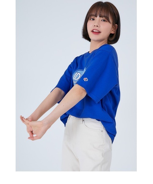 ACOVER(オコボ)の「『ACOVER』CIRCLE IDEAL T-SHIRTS/フロントサークルロゴデザインクルーネック半袖Tシャツ/カットソー(Tシャツ/カットソー・レディース・ホワイト/ブラック/パープル/ブルー・MEDIUM/LARGE)」の16枚目の写真