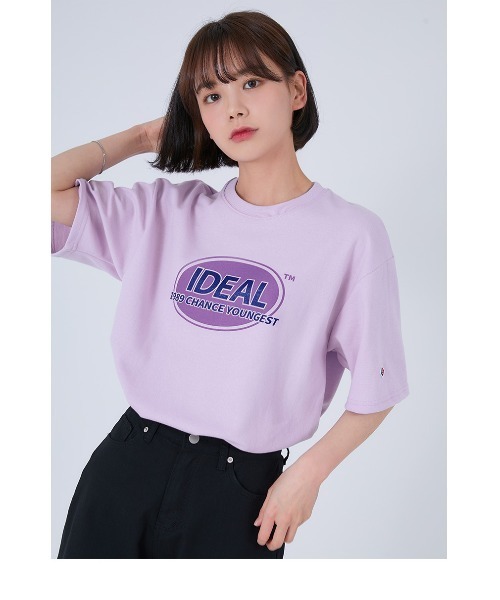 ACOVER(オコボ)の「『ACOVER』CIRCLE IDEAL T-SHIRTS/フロントサークルロゴデザインクルーネック半袖Tシャツ/カットソー(Tシャツ/カットソー・レディース・ホワイト/ブラック/パープル/ブルー・MEDIUM/LARGE)」の21枚目の写真