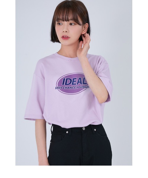 ACOVER(オコボ)の「『ACOVER』CIRCLE IDEAL T-SHIRTS/フロントサークルロゴデザインクルーネック半袖Tシャツ/カットソー(Tシャツ/カットソー・レディース・ホワイト/ブラック/パープル/ブルー・MEDIUM/LARGE)」の19枚目の写真