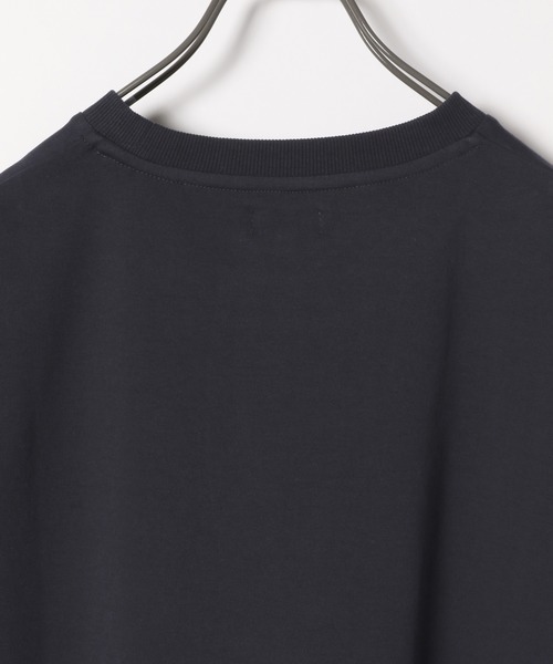 LAKOLE（ラコレ）の「度詰めスムースTシャツ / LAKOLE（Tシャツ/カットソー・メンズ・ホワイト/ブラウン/グレイッシュベージュ/グリーン/ダークネイビー・SMALL/MEDIUM/LARGE）」の17枚目の写真