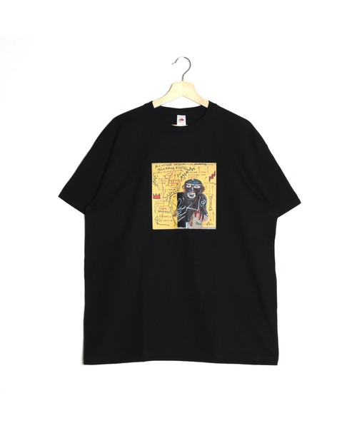 FRUIT OF THE LOOM（フルーツオブザルーム）の「【FRUIT OF THE LOOM/フルーツオブザルーム】 FTL×BASQUIAT SS TEEシャツ（Tシャツ/カットソー・メンズ・ホワイト/ブラック/グレー・M/L/XL/S）」の6枚目の写真