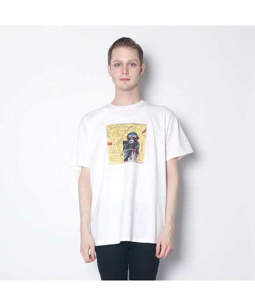 FRUIT OF THE LOOM（フルーツオブザルーム）の「【FRUIT OF THE LOOM/フルーツオブザルーム】 FTL×BASQUIAT SS TEEシャツ（Tシャツ/カットソー・メンズ・ホワイト/ブラック/グレー・M/L/XL/S）」の13枚目の写真