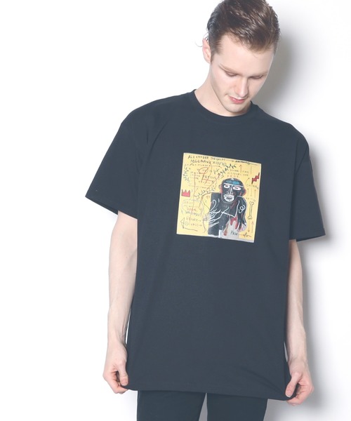 FRUIT OF THE LOOM（フルーツオブザルーム）の「【FRUIT OF THE LOOM/フルーツオブザルーム】 FTL×BASQUIAT SS TEEシャツ（Tシャツ/カットソー・メンズ・ホワイト/ブラック/グレー・M/L/XL/S）」の16枚目の写真