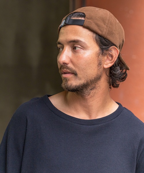 CAMBIO（カンビオ）の「mko9114-Logo Short Cap キャップ（キャップ