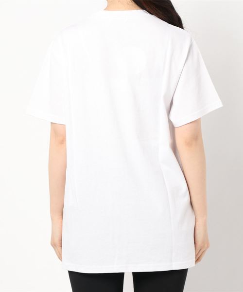 ottilie(オティーリエ)の「4コマプリントTシャツ(Tシャツ/カットソー・レディース・オフホワイト/モカ・FREE)」の4枚目の写真