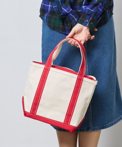 L.L.Bean（エルエルビーン）の「ボート・アンド・トート、ジップ・トップ スモール（トートバッグ・レディース・ブラック/ネイビー/レッド/ブルー/グリーン・REGULAR）」の9枚目の写真