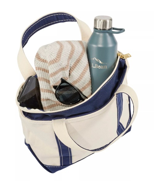 L.L.Bean(エルエルビーン)の「ボート・アンド・トート、ジップ・トップ スモール(トートバッグ・レディース・ブラック/ネイビー/レッド/ブルー/グリーン/タン/モーブ系・REGULAR)」の19枚目の写真