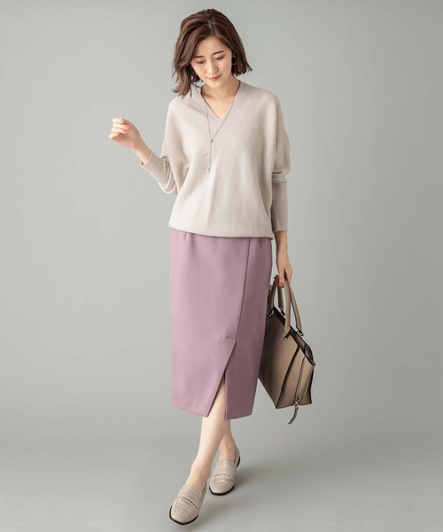 RIVE DROITE（リヴドロワ）の「フロントスリットスカート（スカート  